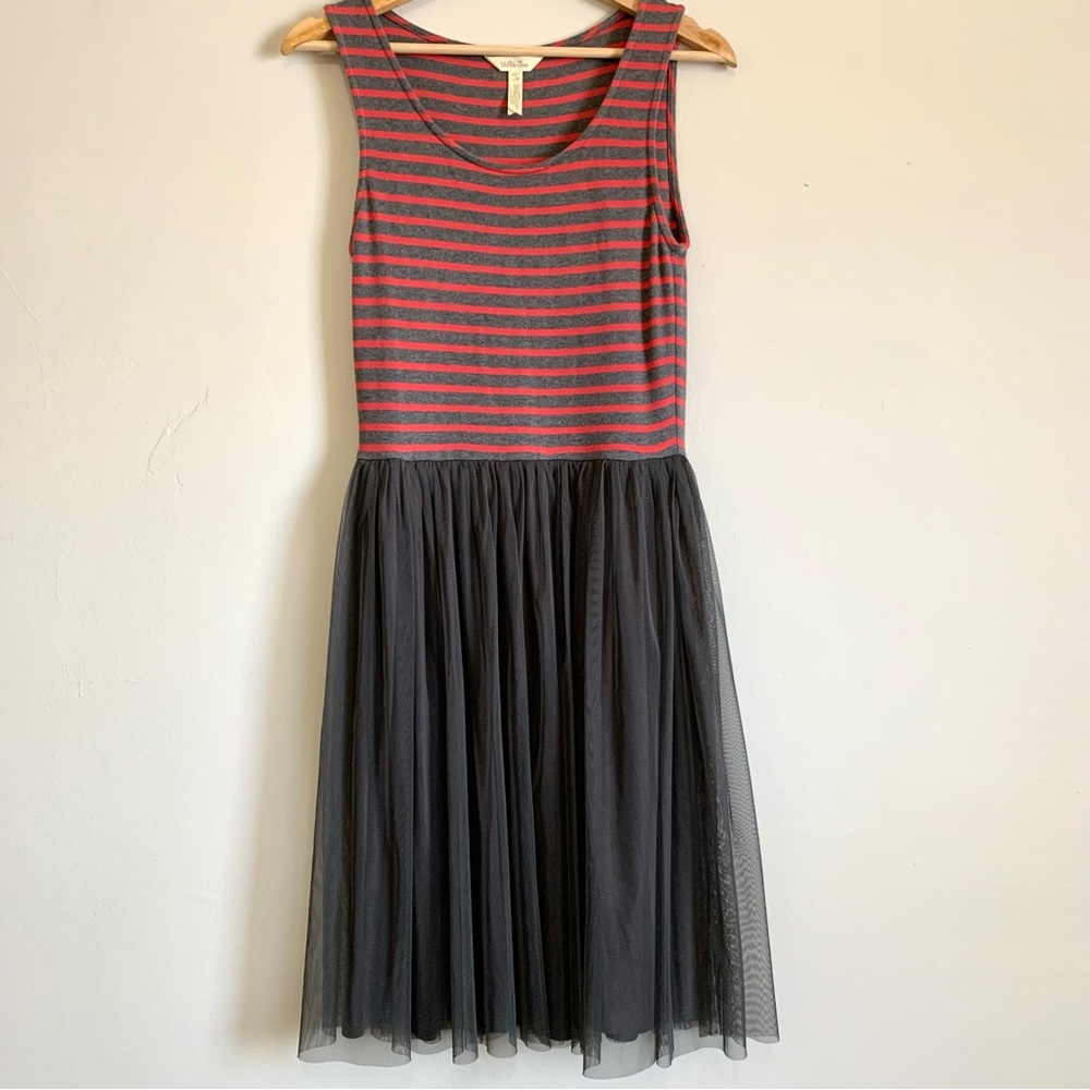 Matilda Jane Striped Tank Tulle Tutu Dress